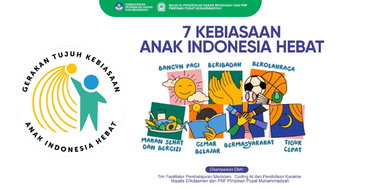 7 Kebiasaan Anak Indonesia Hebat